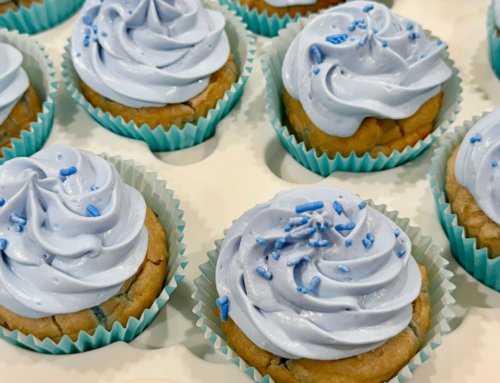 Healthy Sprinkle Cupcakes